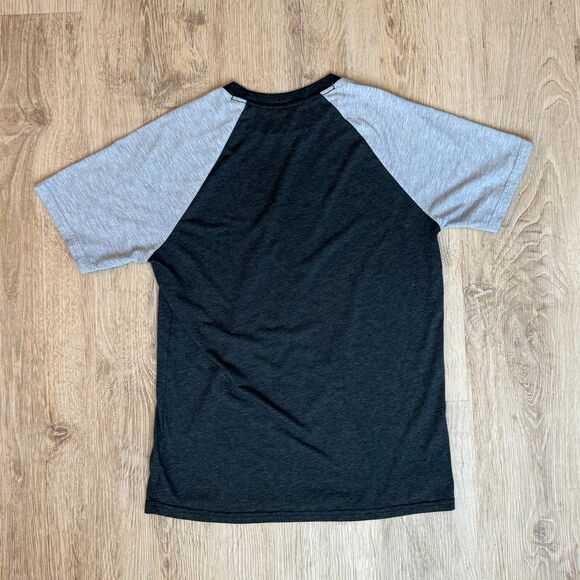 Oakley Factory Pilot Raglan T-Shirt Gray Black Size S Athletic Graphic - Picture 2 of 6